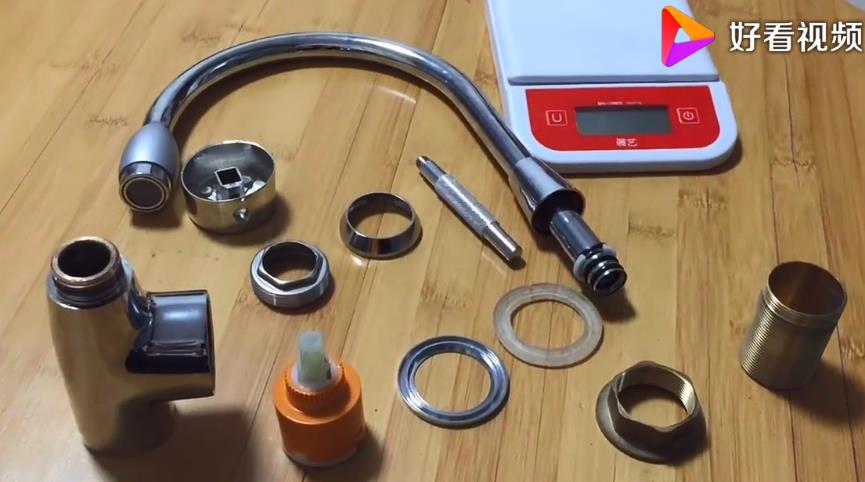 全銅歐式仿古水龍頭拆解圖，其實大多數(shù)水龍頭拆解方式都差不多！