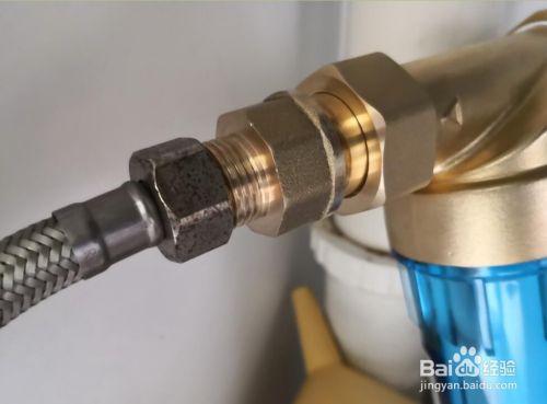 廚房水管前置過濾器安裝圖文說明，7張圖7個步驟，立馬學會！